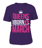 Queens are born in january t-shirt